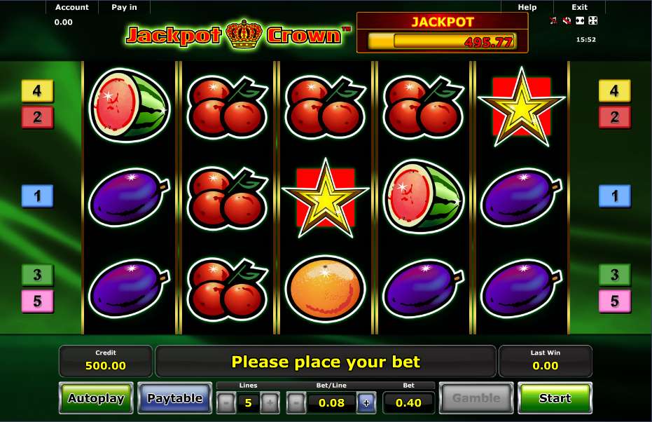 Jackpot Crown Описание Игрового Автомата